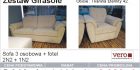 SOFA + FOTEL GIRASOLE