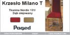 KRZESŁO MILANO T
