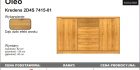 OLEO KREDENS 2D4S 7415-01